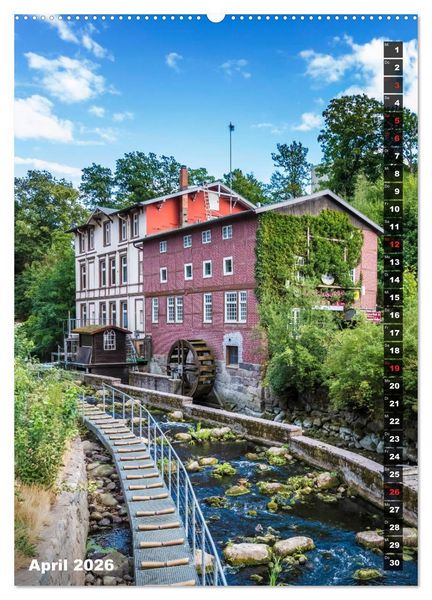 Produktbild: HOLSTEINISCHE SCHWEIZ Sommeridylle (Wandkalender 2026 DIN A2 hoch), CALVENDO Monatskalender