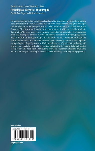 Produktbild: Pathological Potential of Neuroglia