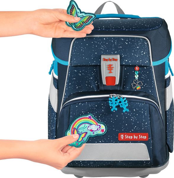 Produktbild: STEP BY STEP&reg; Schulrucksack Zubeh&ouml;rset Magic Mags, Rainbow Ria