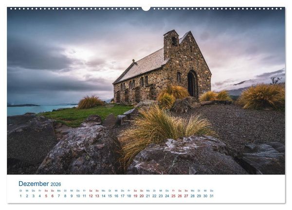 Produktbild: Neuseeland - Das andere Ende der Welt (Wandkalender 2026 DIN A2 quer), CALVENDO Monatskalender