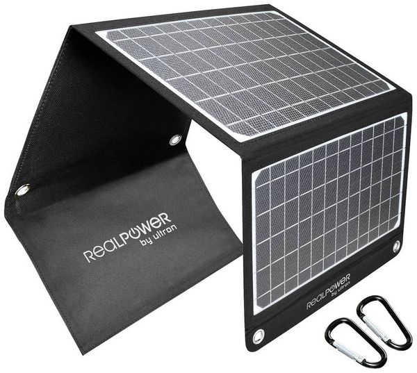 Produktbild: RealPower SP-22E 411596 Solar-Ladeger&auml;t 22.5 W