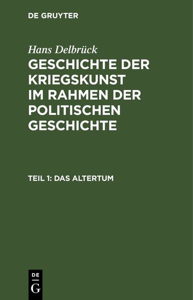 Produktbild: Das Altertum