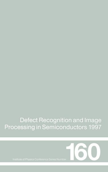 Produktbild: Defect Recognition and Image Processing in Semiconductors 1997