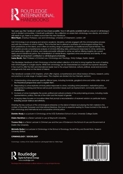 Produktbild: The Routledge Handbook of Irish Criminology