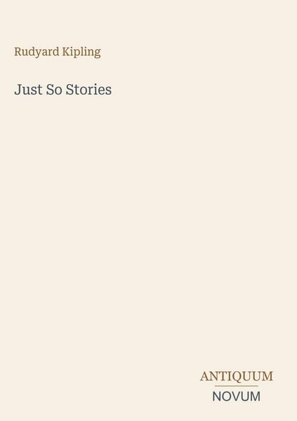 Produktbild: Just So Stories