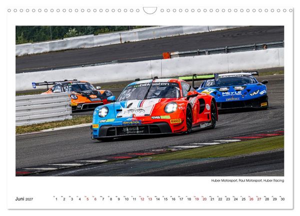 Produktbild: GT Masters am N&uuml;rburgring (Wandkalender 2027 DIN A3 quer), CALVENDO Monatskalender