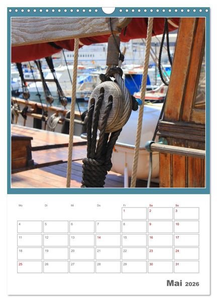 Produktbild: Pur maritim (Wandkalender 2026 DIN A3 hoch), CALVENDO Monatskalender