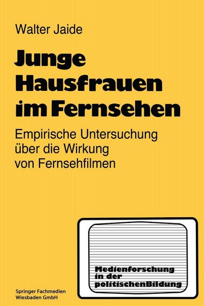 Produktbild: Junge Hausfrauen im Fernsehen