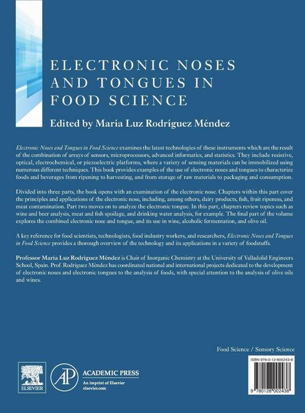 Produktbild: Electronic Noses and Tongues in Food Science
