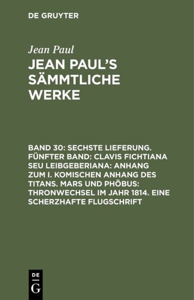 Produktbild: [Clavis Fichtiana Seu Leibgeberiana]