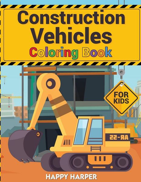 Produktbild: Construction Vehicles Coloring