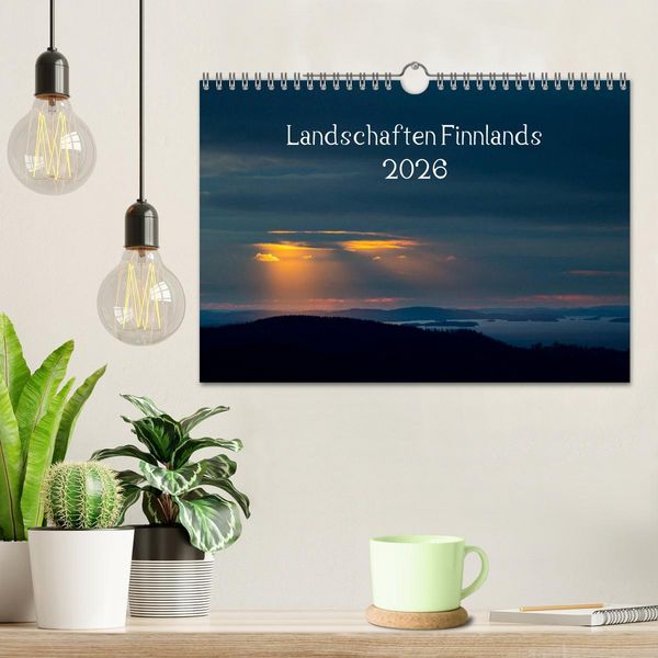 Produktbild: Landschaften Finnlands (Wandkalender 2026 DIN A4 quer), CALVENDO Monatskalender