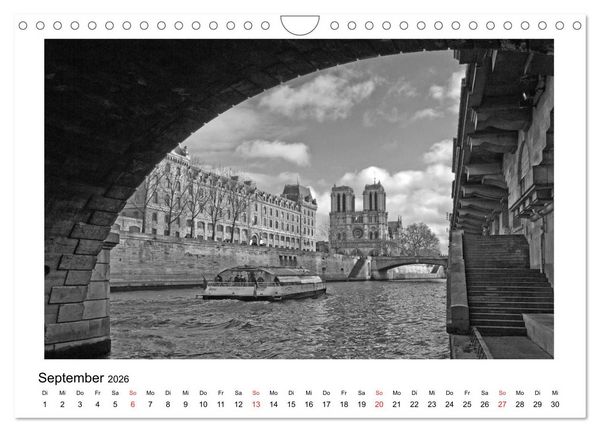 Produktbild: Paris vive la m&eacute;tropole (Wandkalender 2026 DIN A4 quer), CALVENDO Monatskalender