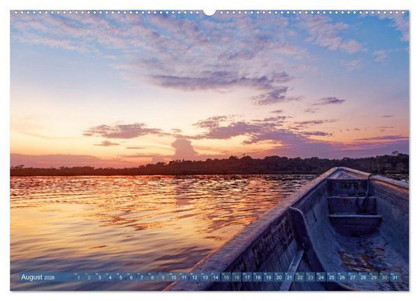 Produktbild: Der Amazonas: von den Anden zum Atlantik (Wandkalender 2026 DIN A2 quer), CALVENDO Monatskalender