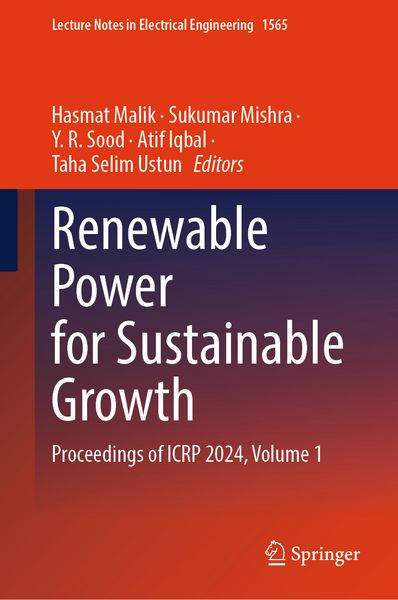 Produktbild: Renewable Power for Sustainable Growth