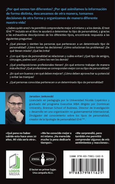 Produktbild: &iquest;Sabes qui&eacute;n eres? Una gu&iacute;a por los 16 tipos de personalidad ID16