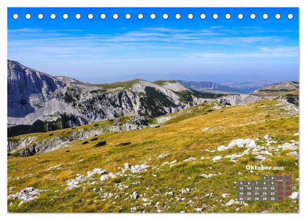 Produktbild: Sutjeska-Nationalpark (Tischkalender 2026 DIN A5 quer), CALVENDO Monatskalender
