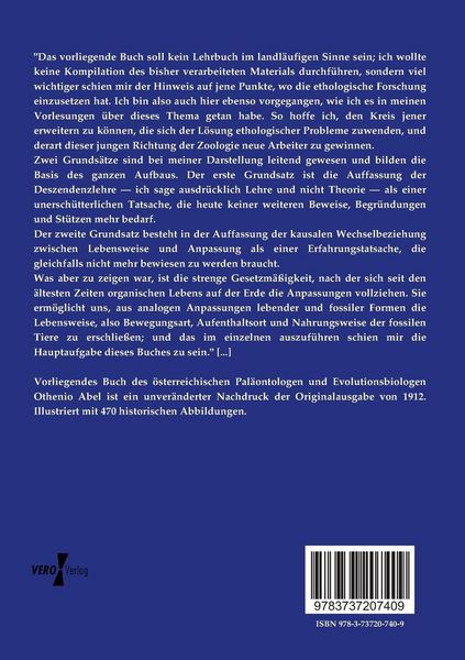 Produktbild: Grundz&uuml;ge der Pal&auml;obiologie der Wirbeltiere