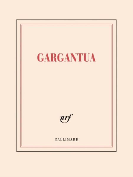 Produktbild: Gargantua : m&eacute;ga-bloc pages blanches