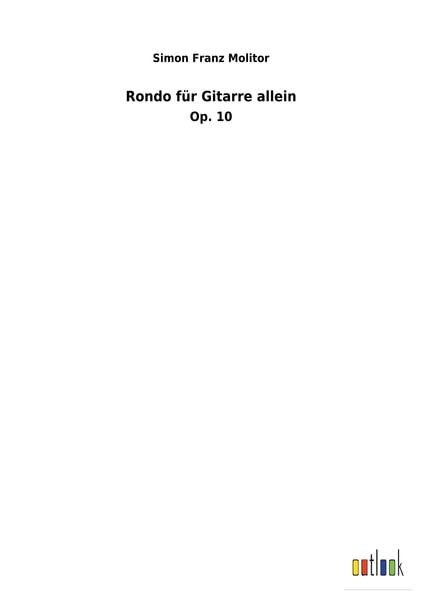 Produktbild: Rondo f&uuml;r Gitarre allein