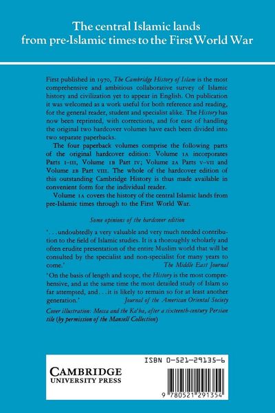 Produktbild: The Cambridge History of Islam