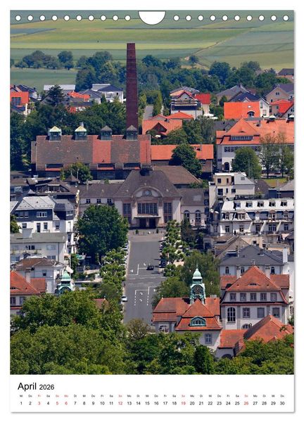 Produktbild: Bad Nauheim 2026 von Petrus Bodenstaff (Wandkalender 2026 DIN A4 hoch), CALVENDO Monatskalender
