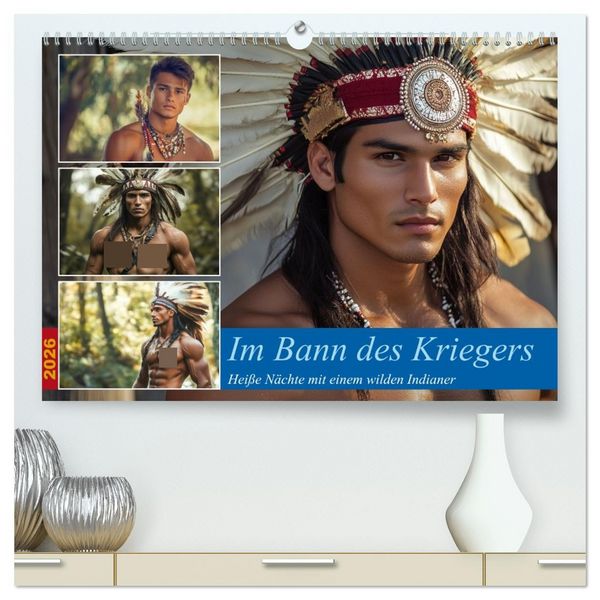Produktbild: Im Bann des Kriegers (hochwertiger Premium Wandkalender 2026 DIN A2 quer), Kunstdruck in Hochglanz