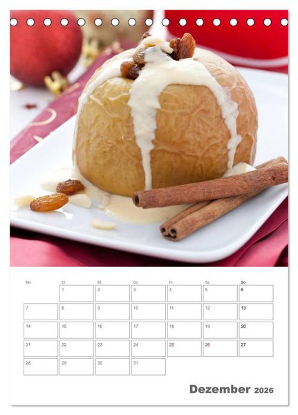 Produktbild: Herzhaft - S&uuml;&szlig; / Mein K&uuml;chenplaner (Tischkalender 2026 DIN A5 hoch), CALVENDO Monatskalender