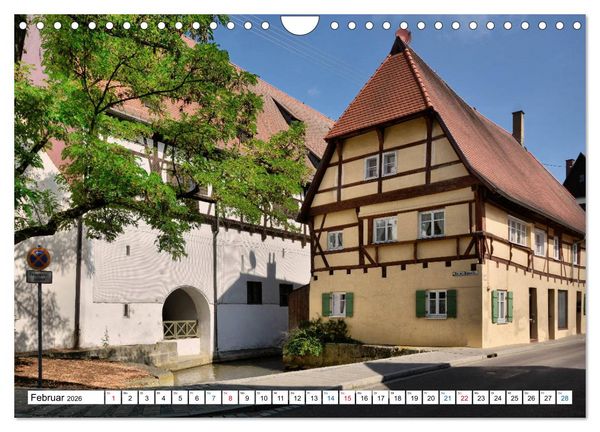 Produktbild: N&ouml;rdlingen - Eine runde Sache (Wandkalender 2026 DIN A4 quer), CALVENDO Monatskalender