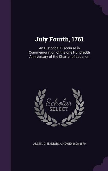 Produktbild: July Fourth, 1761