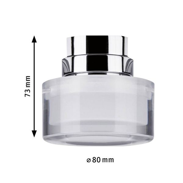 Produktbild: Paulmann Topa Dot  Hochvolt-Schienensystem-Leuchte URail LED fest eingebaut 5.2 W LED Chrom, Klar, Satin