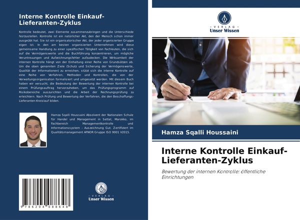 Interne Kontrolle Einkauf-Lieferanten-Zyklus, Taschenbuch von Hamza Sqalli Houssaini, Verlag Unser Wissen, 9786204088648