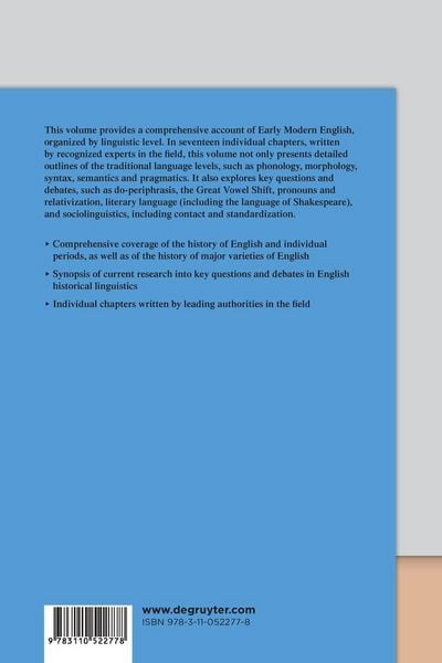 Produktbild: Early Modern English