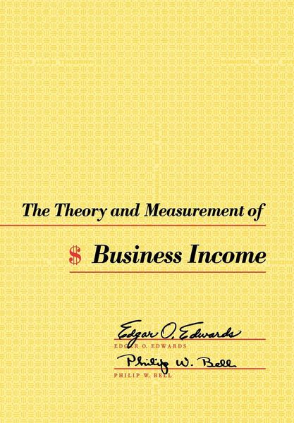 Produktbild: The Theory and Measurement of Business Income