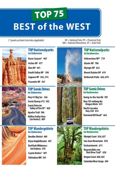 Produktbild: Reise Know-How Reiseführer USA – der ganze Westen