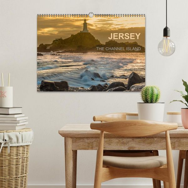 Produktbild: JERSEY THE CHANNEL ISLAND (Wall Calendar 2026 DIN A3 landscape), CALVENDO 12 Month Wall Calendar
