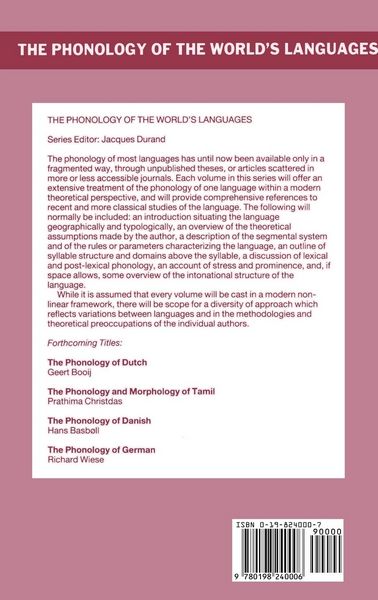 Produktbild: The Lexical Phonology of Slovak
