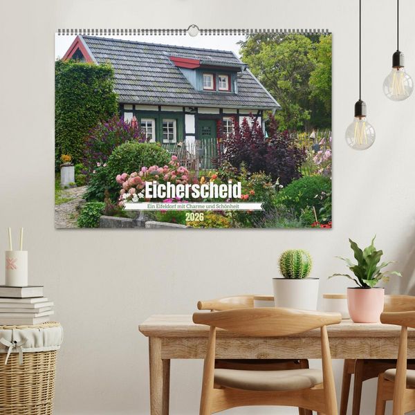 Produktbild: Eicherscheid - Ein Eifeldorf mit Charme und Sch&ouml;nheit (Wandkalender 2026 DIN A2 quer), CALVENDO Monatskalender