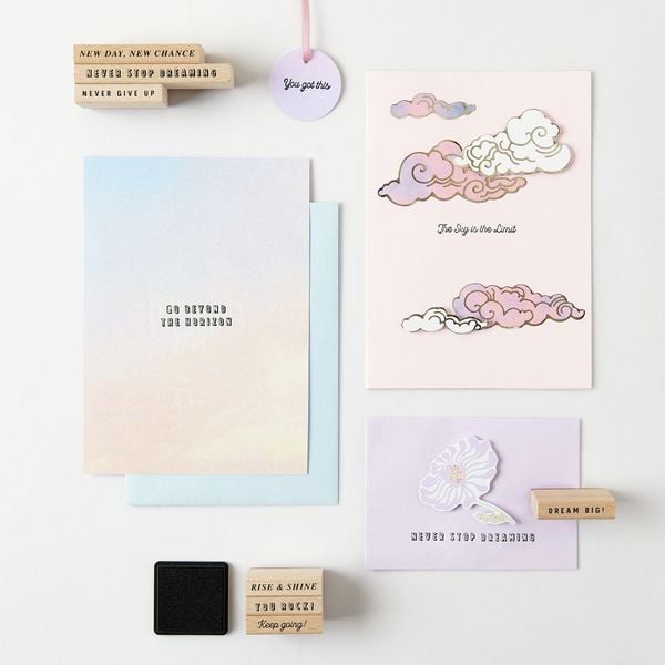 Produktbild: Stempelset Typo, The Sky is the Limit , 22 Stempel