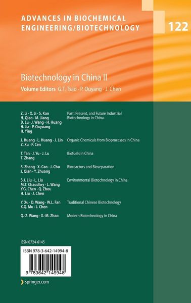 Produktbild: Biotechnology in China II