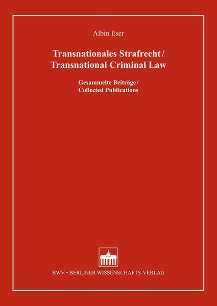 Produktbild: Transnationales Strafrecht/Transnational Criminal Law