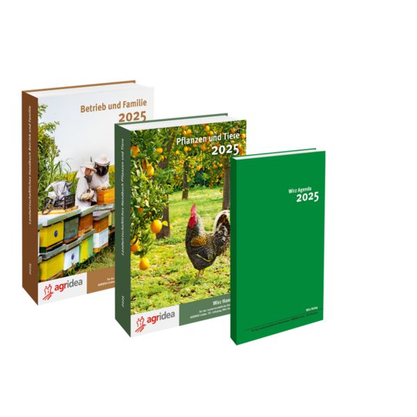 Produktbild: Wirz 2025 / Wirz Set, bestehend aus beiden Handb&uuml;chern und Agenda