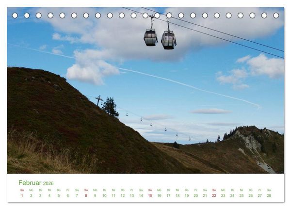 Produktbild: Bergwelt in &Ouml;sterreich (Tischkalender 2026 DIN A5 quer), CALVENDO Monatskalender