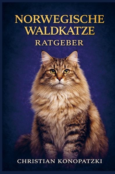 Norwegische Waldkatze Ratgeber - Das Norwegische Waldkatzen Buch, Taschenbuch von Christian Konopatzki, Bookmundo, 9789403879437