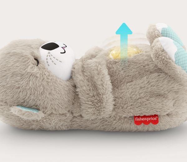 Produktbild: Fisher-Price Schlummer-Otter, Plüsch-Tier Baby, Spieluhr, Kuscheltier
