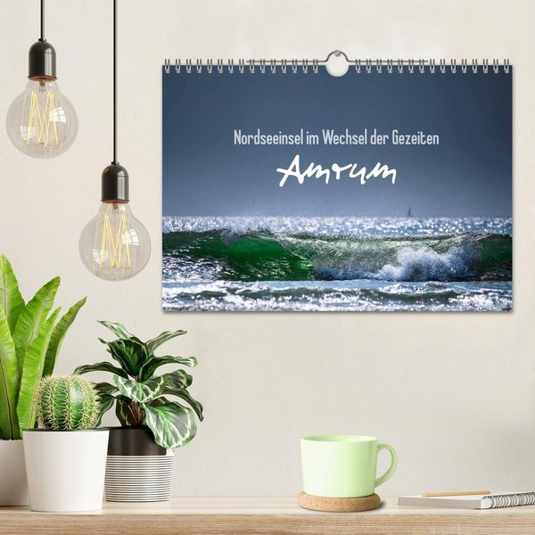 Produktbild: Amrum - Nordseeinsel im Wechsel der Gezeiten (Wandkalender 2026 DIN A4 quer), CALVENDO Monatskalender