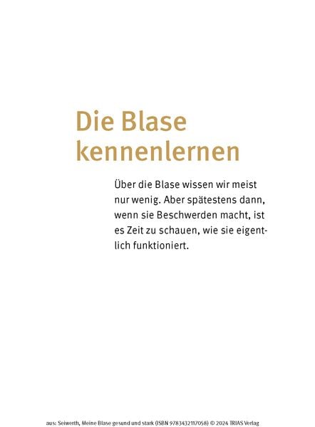Produktbild: Meine Blase gesund und stark