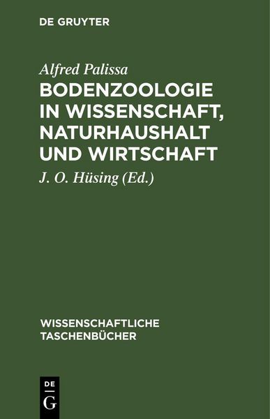 Produktbild: Bodenzoologie in Wissenschaft, Naturhaushalt und Wirtschaft