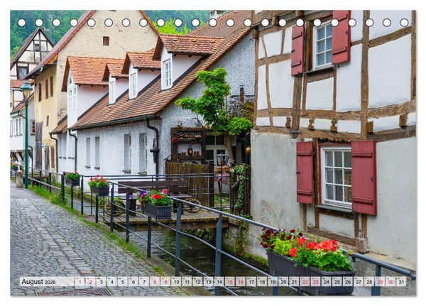 Produktbild: Blaubeuren Impressionen (Tischkalender 2026 DIN A5 quer), CALVENDO Monatskalender