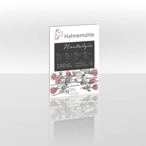Produktbild: Hahnem&uuml;hle Papier Nostalgie, DIN A 4, 190 g/m&sup2;